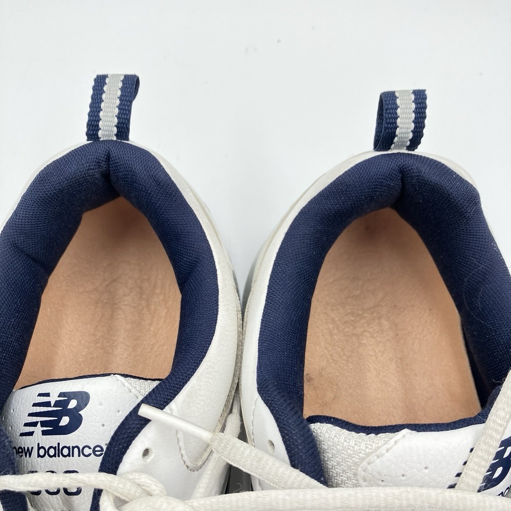 New Balance 608 v5 Mens 12 4E Extra Wide White Navy Training Shoes MX608WN5 - Picture 6 of 8